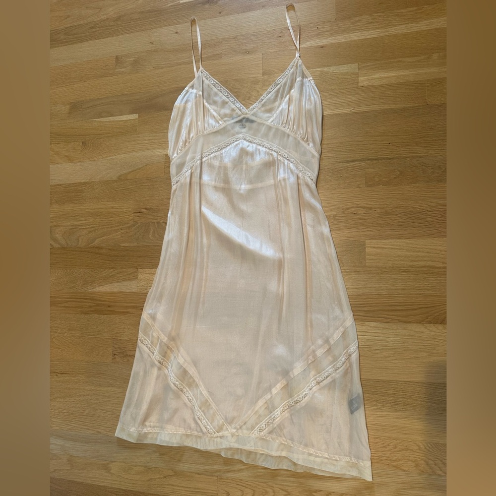 ANTIK BATIK Silk slip dress small medium